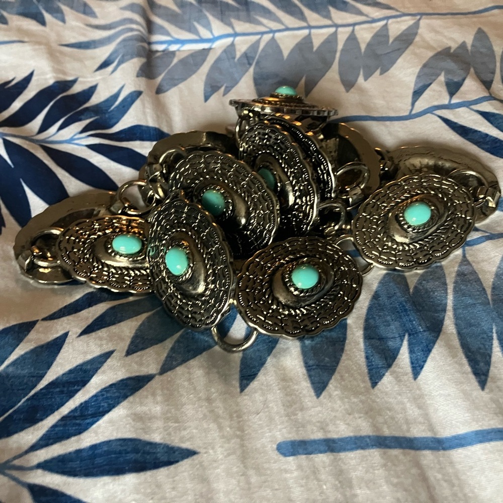 Beautiful boho style metal belt